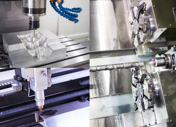 mold making 2 machining precision part by CNC machining machine