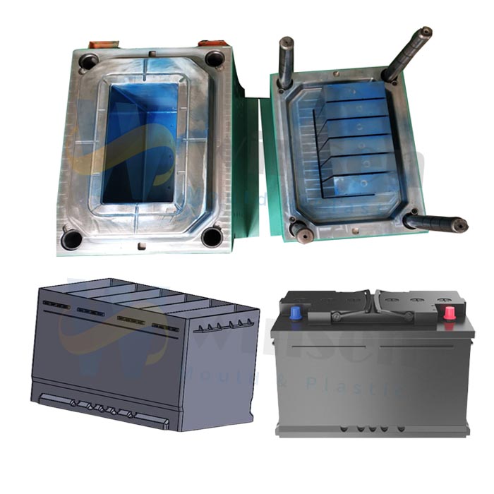Injection car auto Battery Box Mould Plastic mold