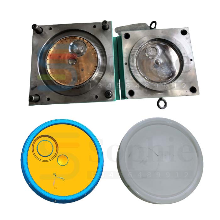 Plastic Paint Bucket Lid Mold​