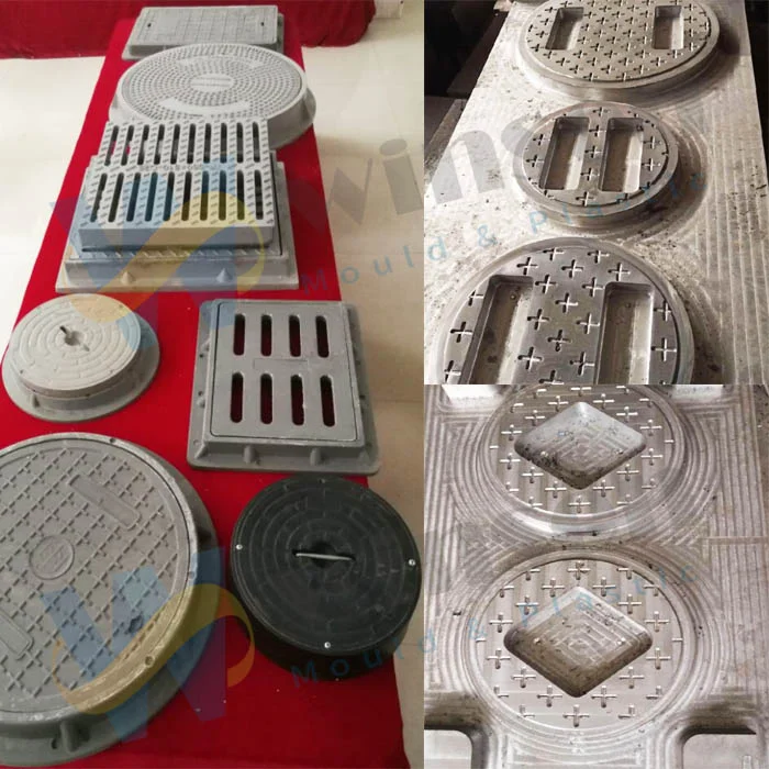 SMC Sheet Molding Compound manhole cover mold 2 SMC Sheet Molding Compound Manhole Cover Mold 2