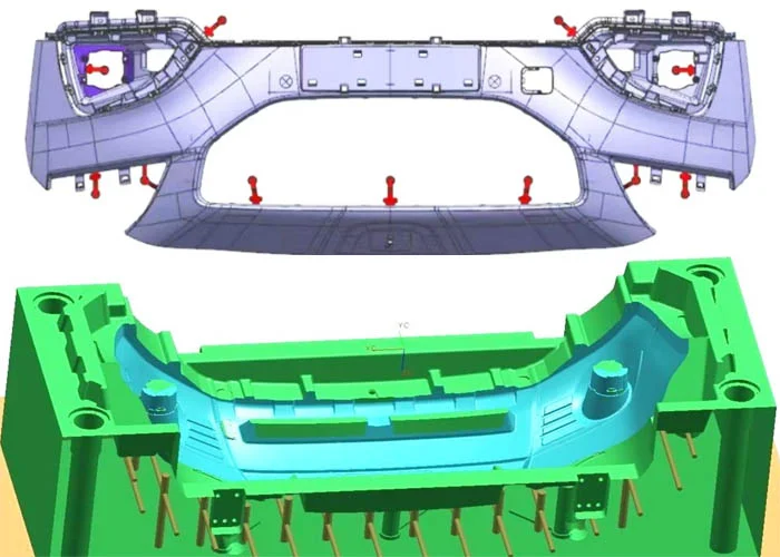 Car Bumper Mould Car Bumper Mould