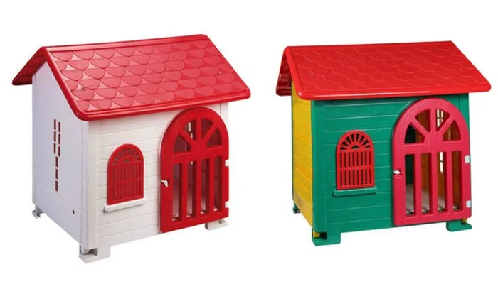 The modern design of the kennel The modern design of plastic Pet dog house mold