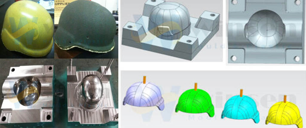 Exploring FAST MICH Kevlar Helmet Compression Mold Exploring FAST MICH Kevlar Helmet Compression Mold