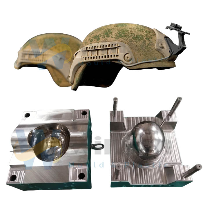 Kevlar Aramid UHMWPE ballistic helmet mold compression moulds 3 Exploring FAST MICH Kevlar Helmet Compression Mold