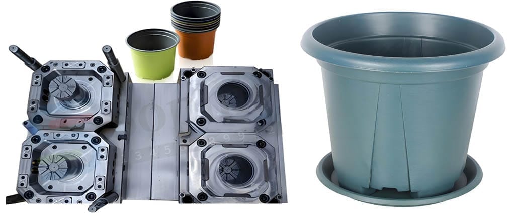 Key of plastic flower pot mold design Key Of Plastic Flower Pot Mold Design