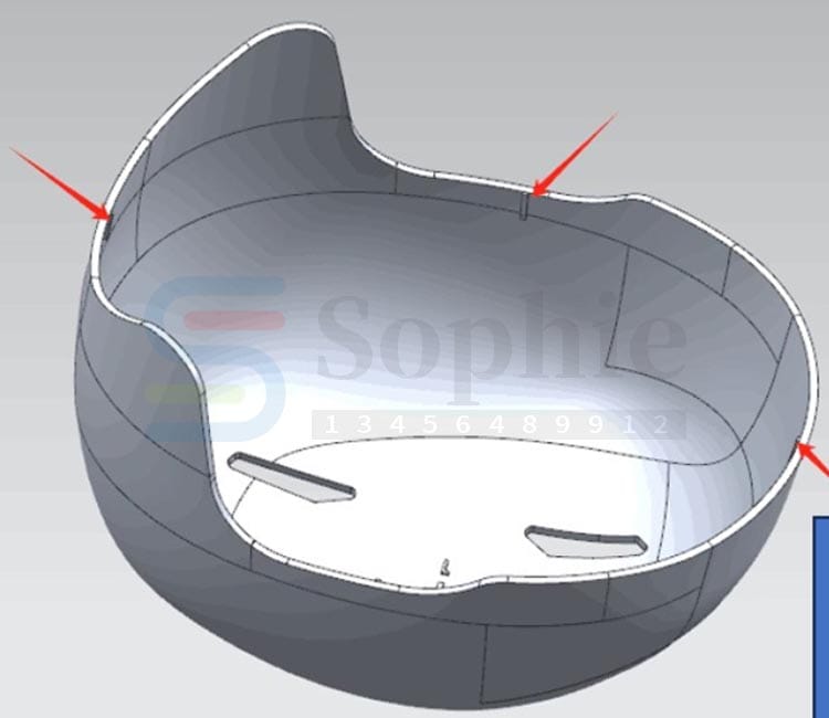 Carbon Fiber Helmet Mold 6 Carbon Fiber Helmet Mold 6