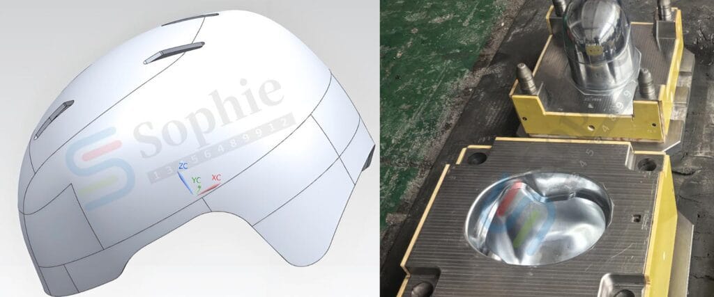 Carbon Fiber Helmet Mold 7 Carbon Fiber Helmet Mold 7