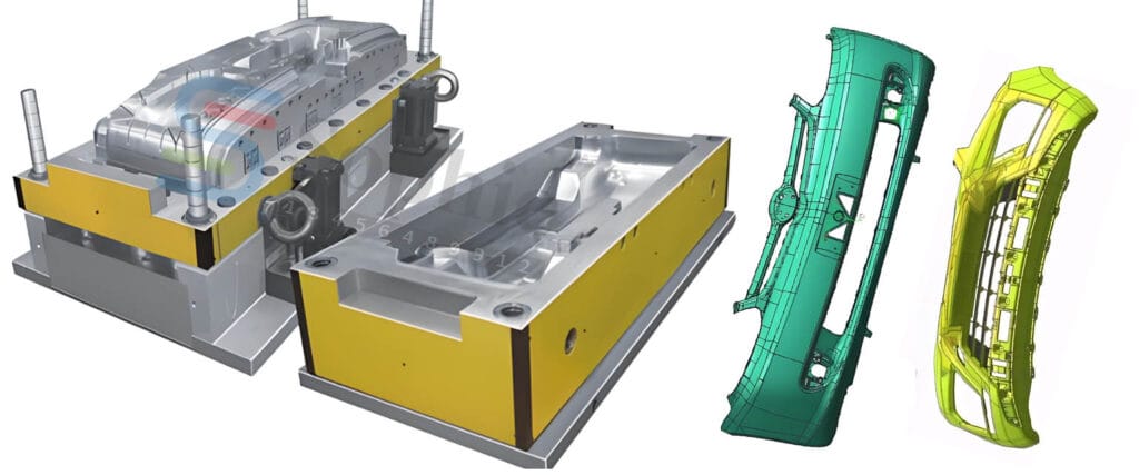 Fiberglass(FRP) Bumper Compression Mold