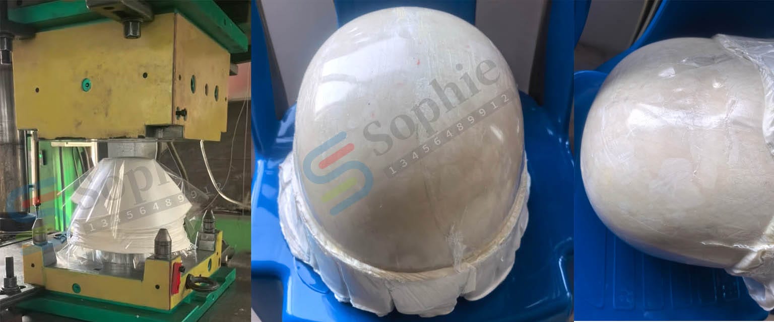 UHMWPE Compression Molding | Ballistic Helmet Manufacturing Solutions